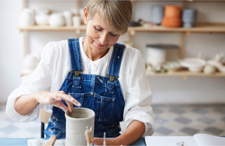 Patient with anemia due to CKD participating in a leisure activity