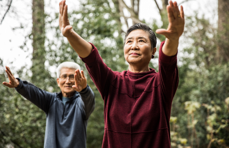 Patient with anemia due to CKD participating in a leisure activity